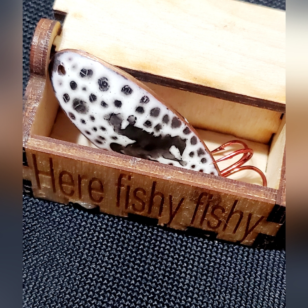 Authentic Handmade Wyoming Lure with Box. GREAT gift idea !